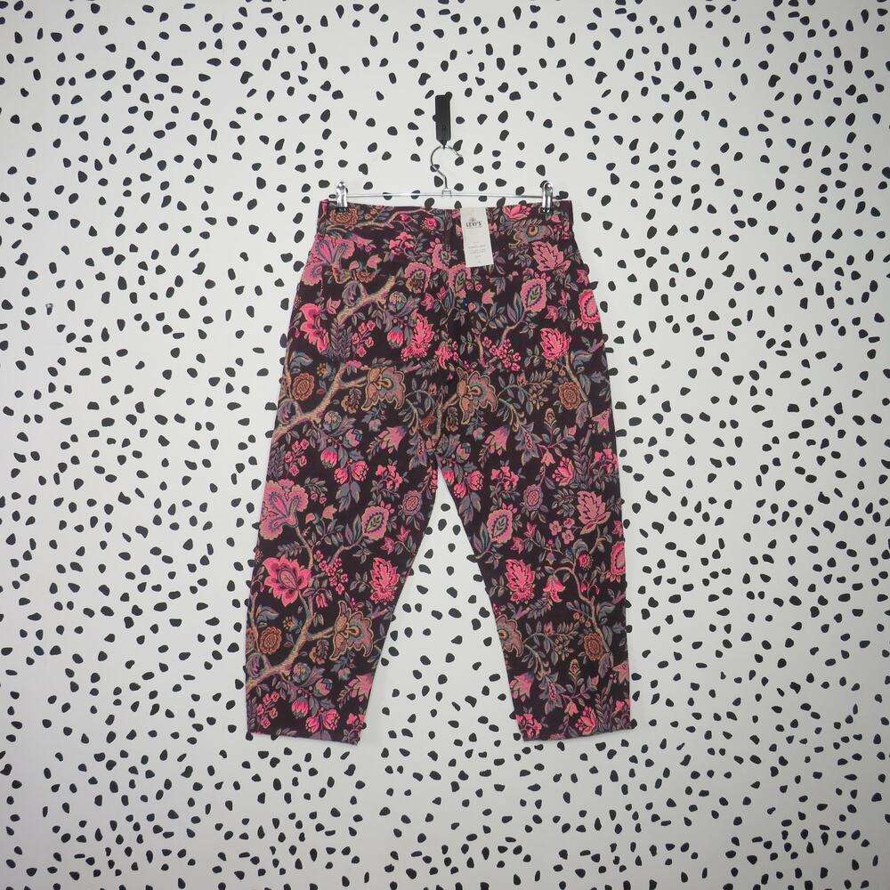 Levi’s Made & Crafted Safari Tapestry Barrel High Rise Pants - Picture 6 of 15